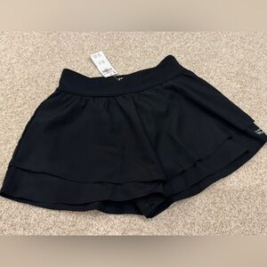 NWT Abercrombie Kids Athletic Black Shorts 11/12
